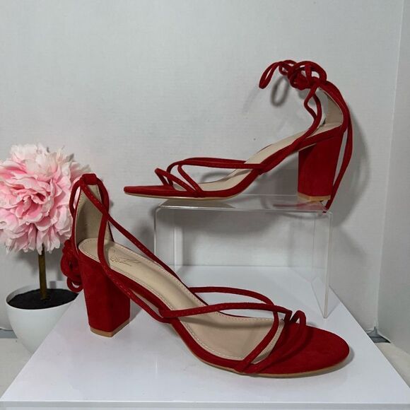 NWOB Perphy Suede Sandals - Picture 5 of 8